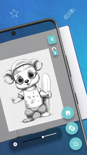 Trace Drawing－Sketch and Paint
