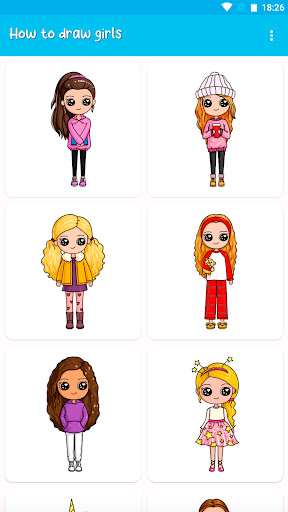 How to draw girls