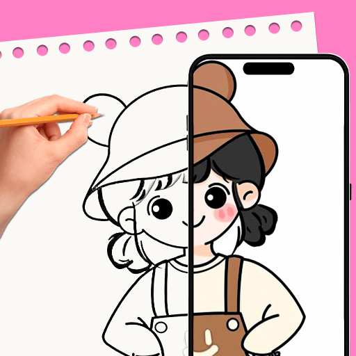 AR Drawing Anime Sketch
