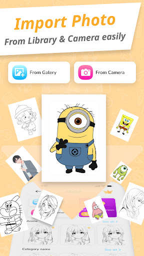 Draw Cartoon - AR Drawing App