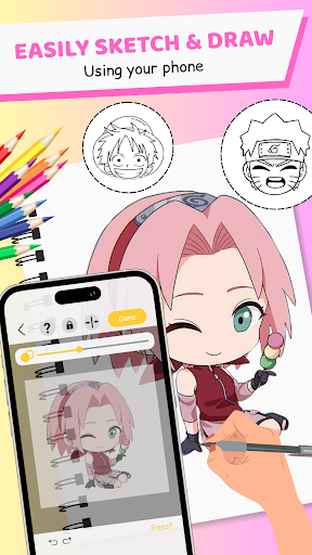 AR Drawing Sketch - Draw Anime