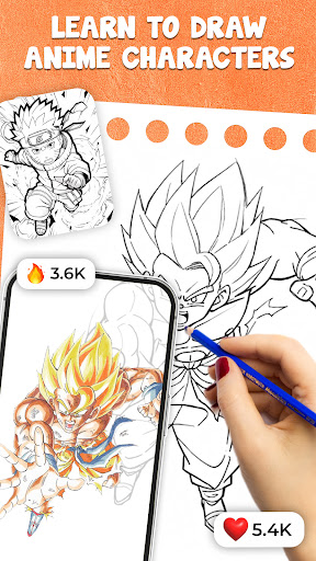 AR Drawing Anime Sketch